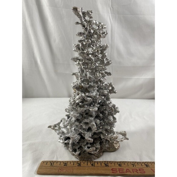 Anthill Art Casting Sculpture Fire Ant Aluminum Casting 11” Tall #18 READ - Picture 3 of 13